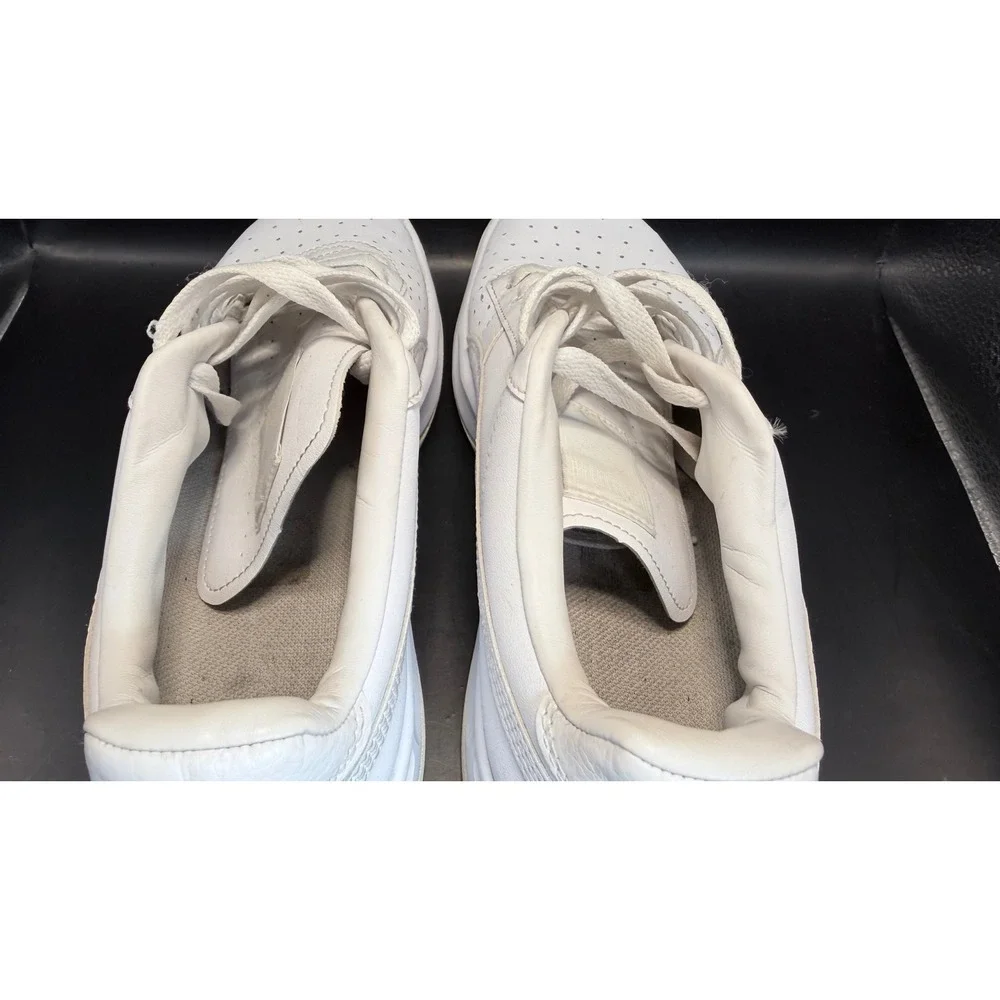 Puma GV Special White Leather Sneakers‎ Mens 6.5 Womens 8 Low Top 344765-75